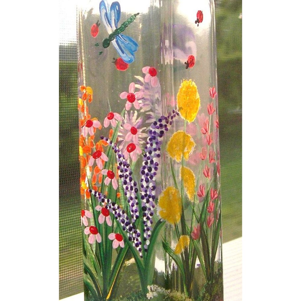 Spring Wine Bottle Painting at Charlie's