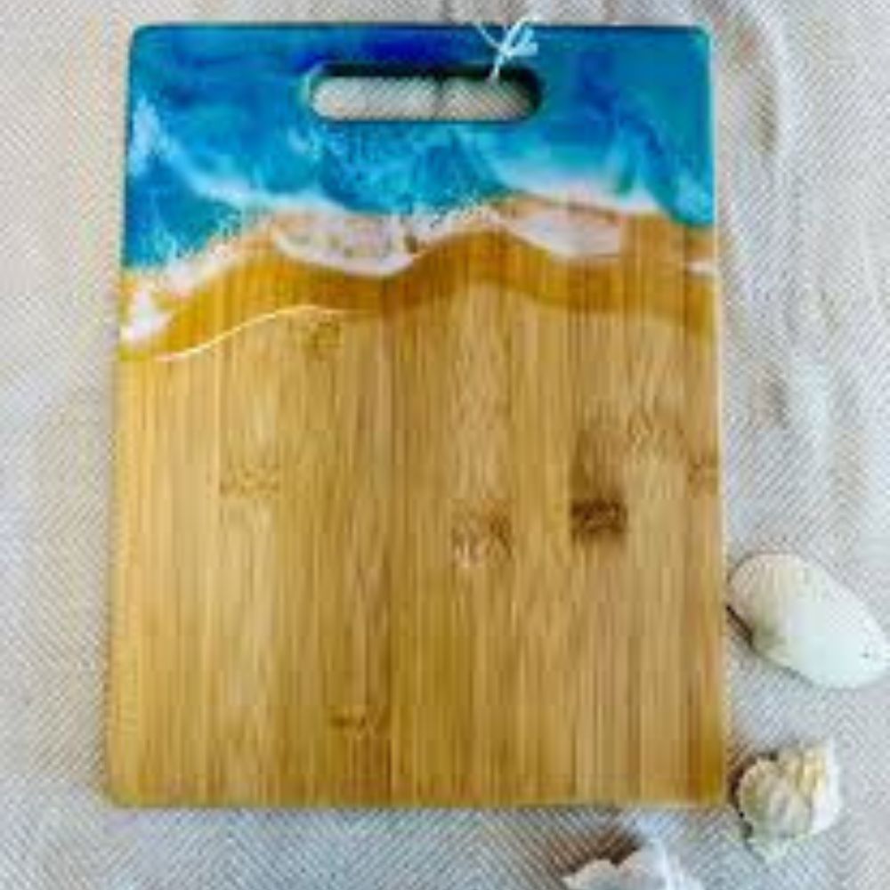 Ocean Resin Charcuturie Board