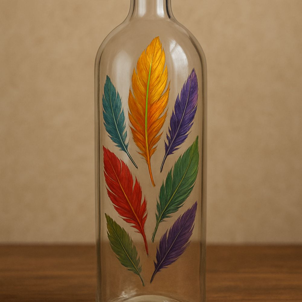 Signs from Above: Illuminated Wine Bottle Art Workshop