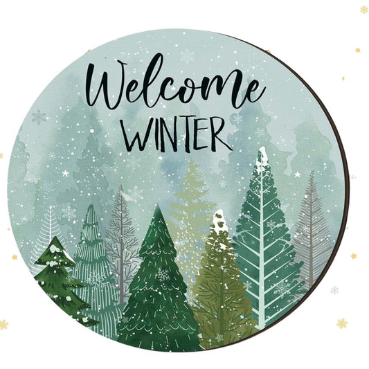 Welcome Winter Door Sign Workshop